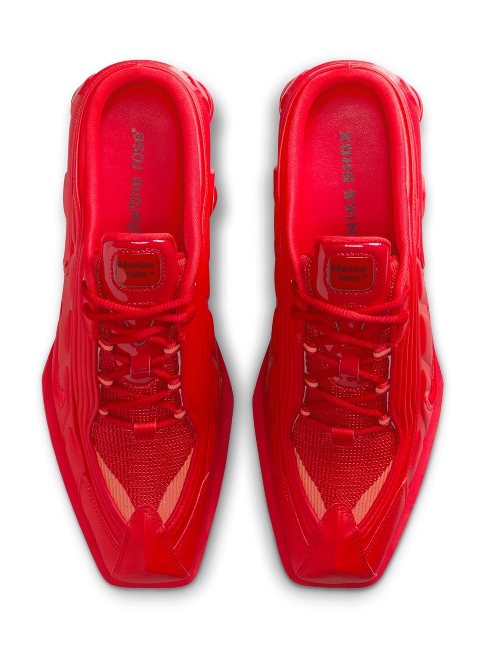 NIKE x MARTINE ROSE MR4 SHOX in RED - Picture 6 of 10